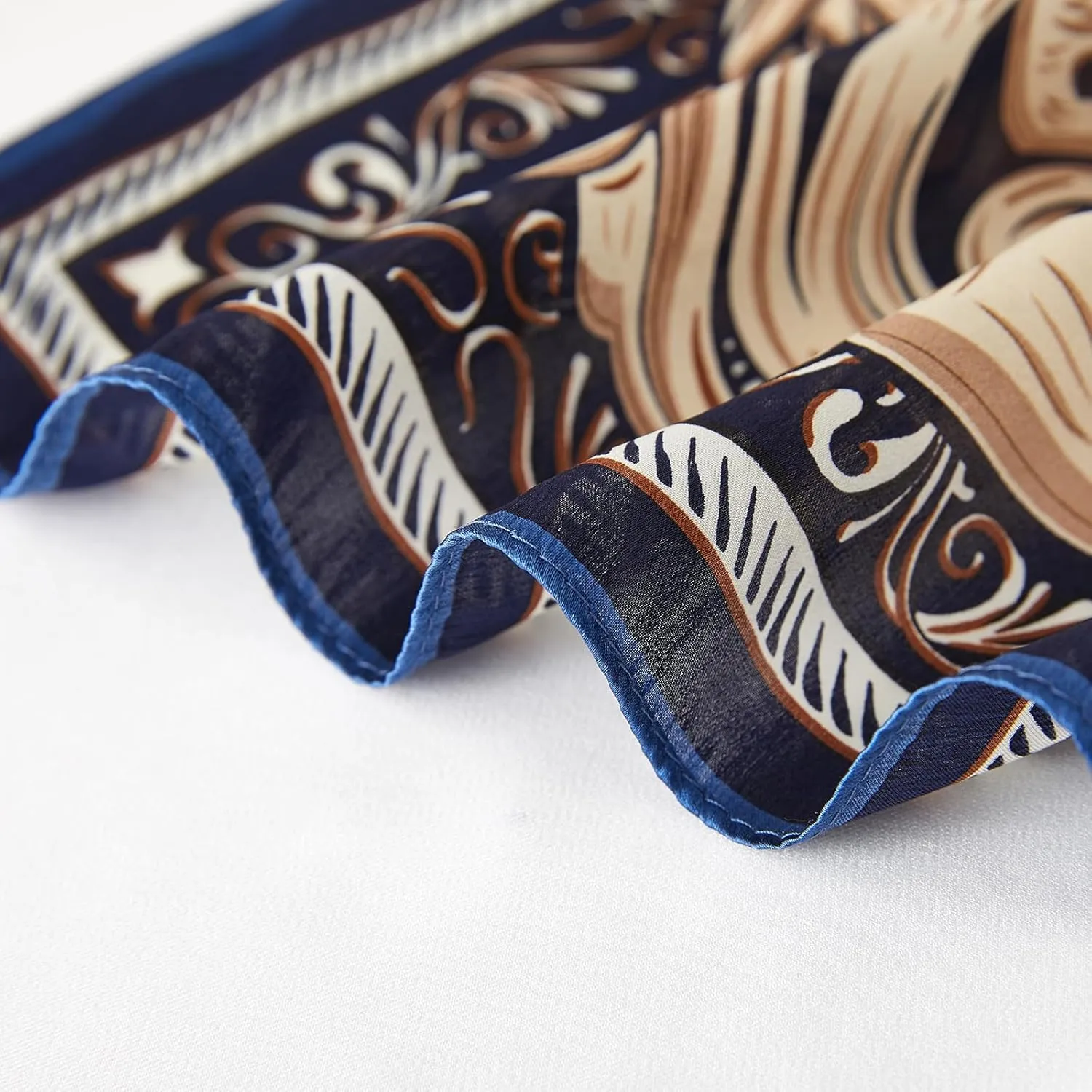 100% Mulberry Silk Square Scarf 27''x27'' Neck Scarf Hair Scarf Headscarf Bandanas for Women