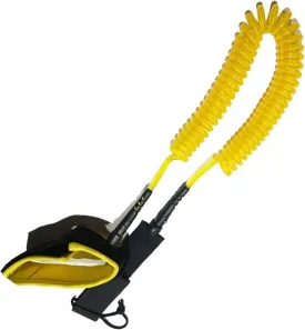 12FT Surfboard Leash 7MM SUP Surfing Leg Rope Paddle Board Leash with Adjustable Ankle Cuff