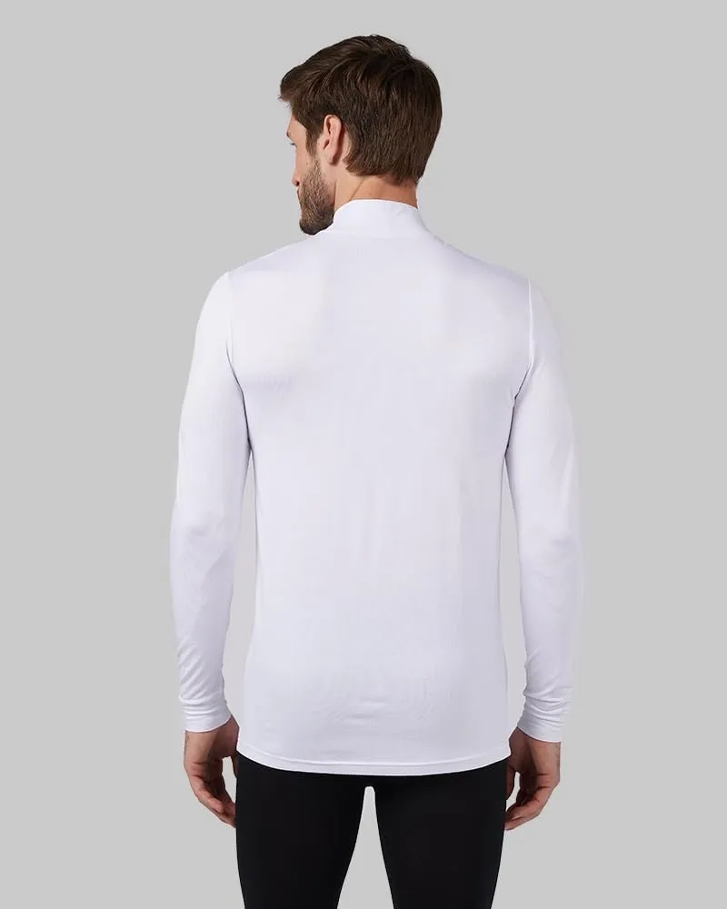 32 Degrees Heat Men's Lightweight Baselayer Mock Top | Form Fitting | Long Sleeve |4-Way Stretch | Thermal
