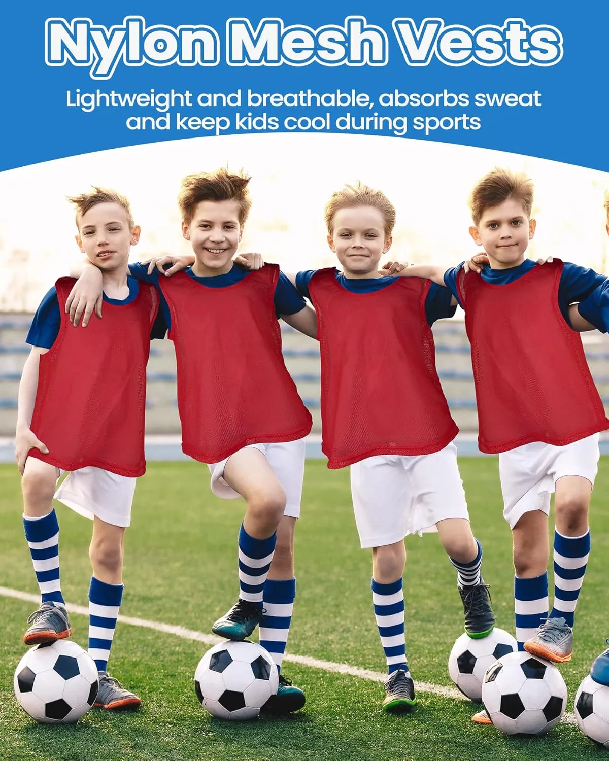 36 Pcs Pennies for Sports Youth Football Practice Jersey Adult Basketball Soccer Hockey Pinnies Kids Scrimmage Jerseys