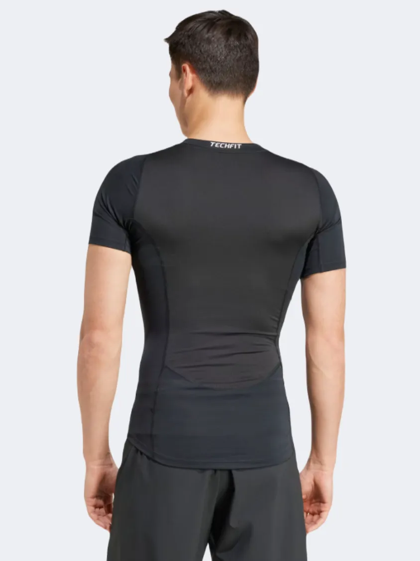 Adidas Techfit Men Training T-Shirt Black