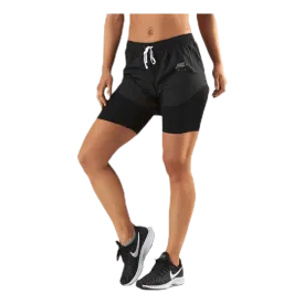 Air 2in1 Short White/Black