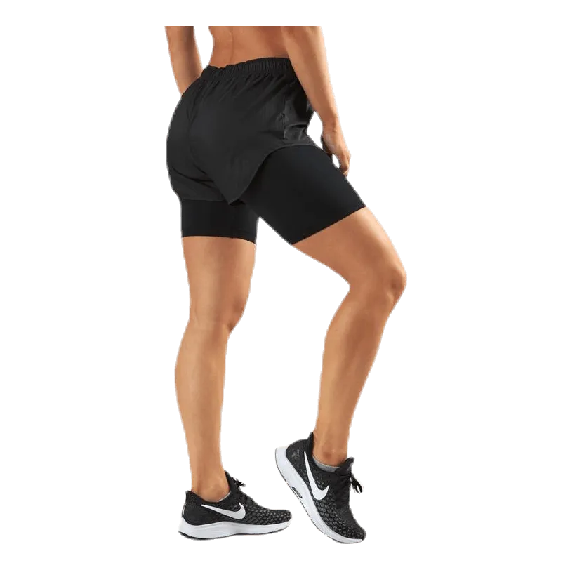 Air 2in1 Short White/Black