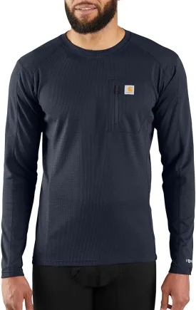 Carhartt Mens Base Force Midweight Tech Thermal Base Layer Long Sleeve Shirt