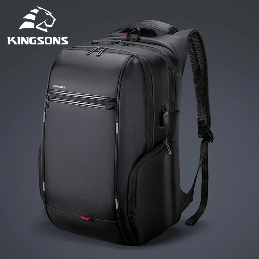 Elite Waterproof Laptop Backpack Multi-Layer Anti-Theft Travel Backpack External USB Charging