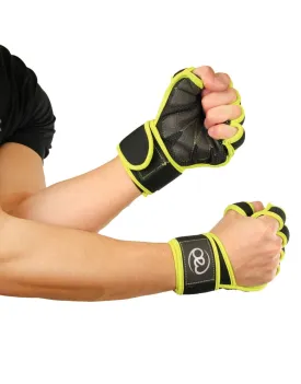 Fitness Mad Power Lift Gloves in Black