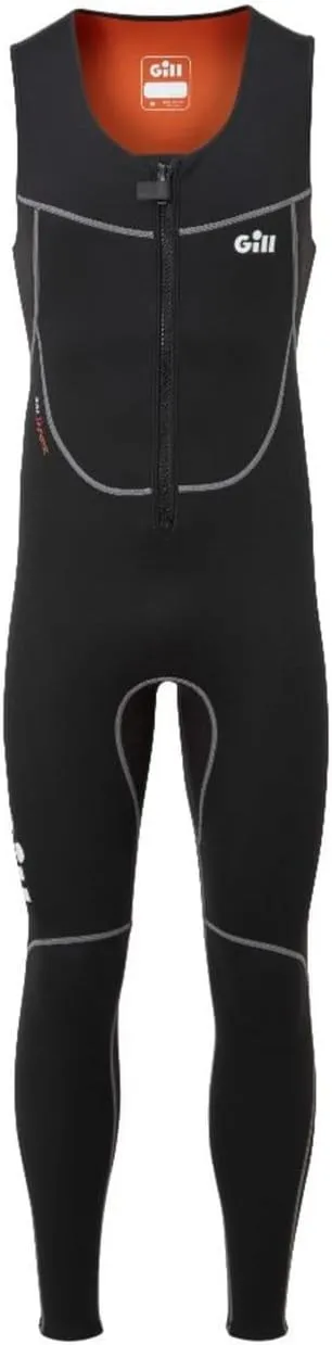 Gill Mens Dynamic Long John Sleeveless 3mm Neoprene Wetsuit Thermal Water Sports Paddle Board SUP Kayaking Swimming Surfing