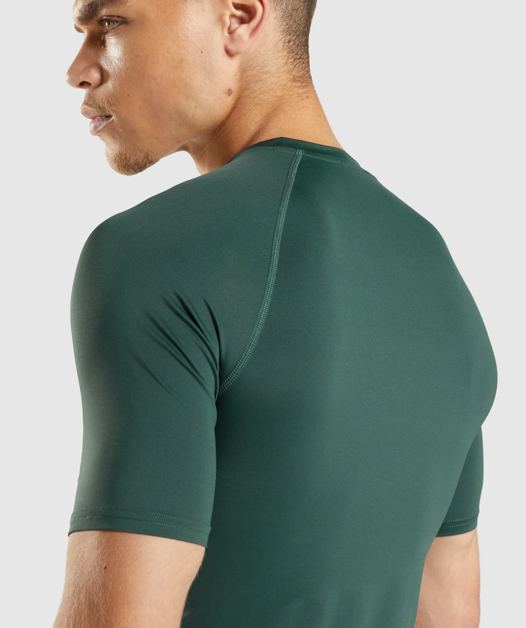 Gymshark Element Baselayer T-Shirt - Dark Green