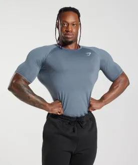 Gymshark Element Baselayer T-Shirt - Evening Blue