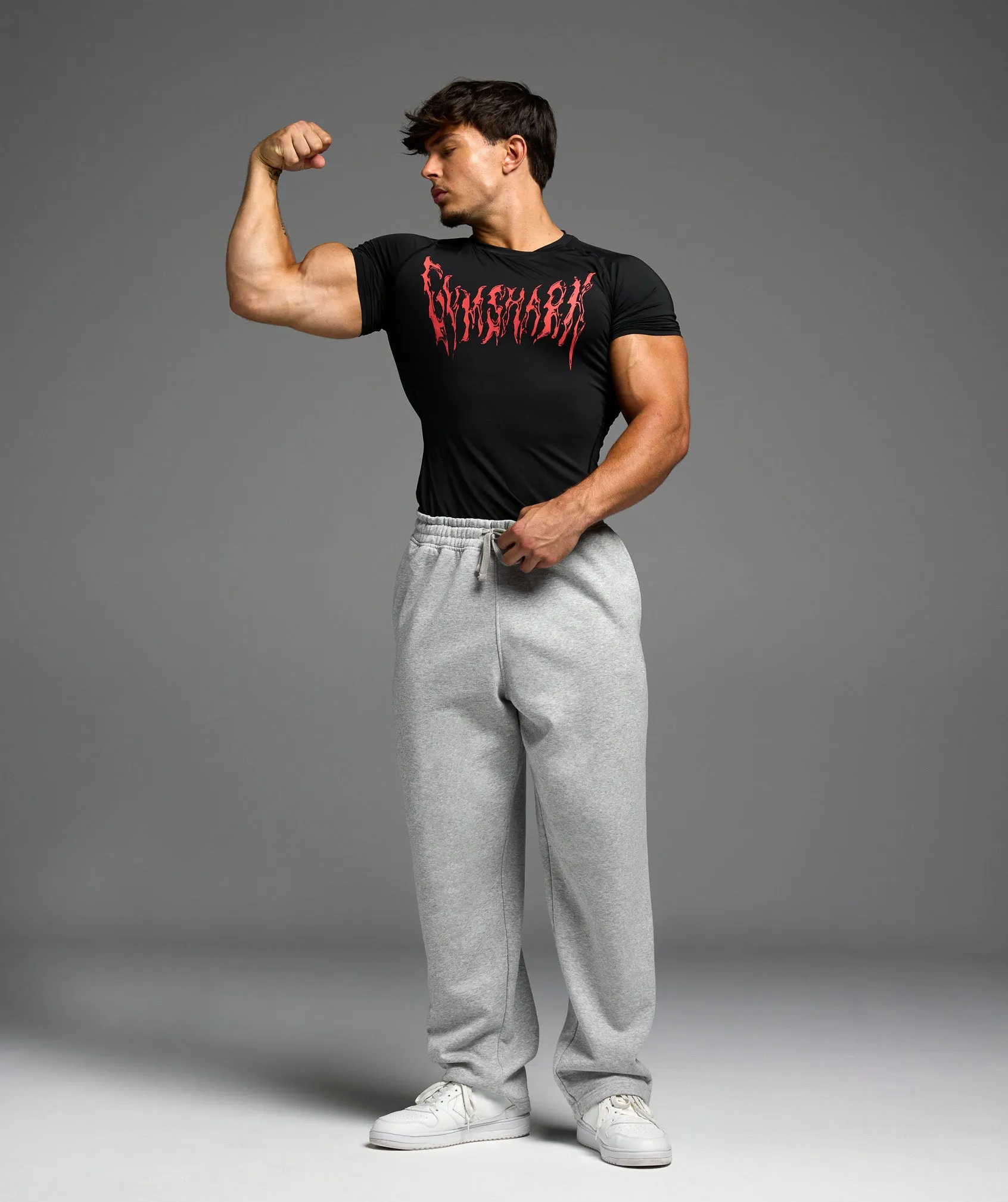 Gymshark Graphic Baselayer T-Shirt - Black