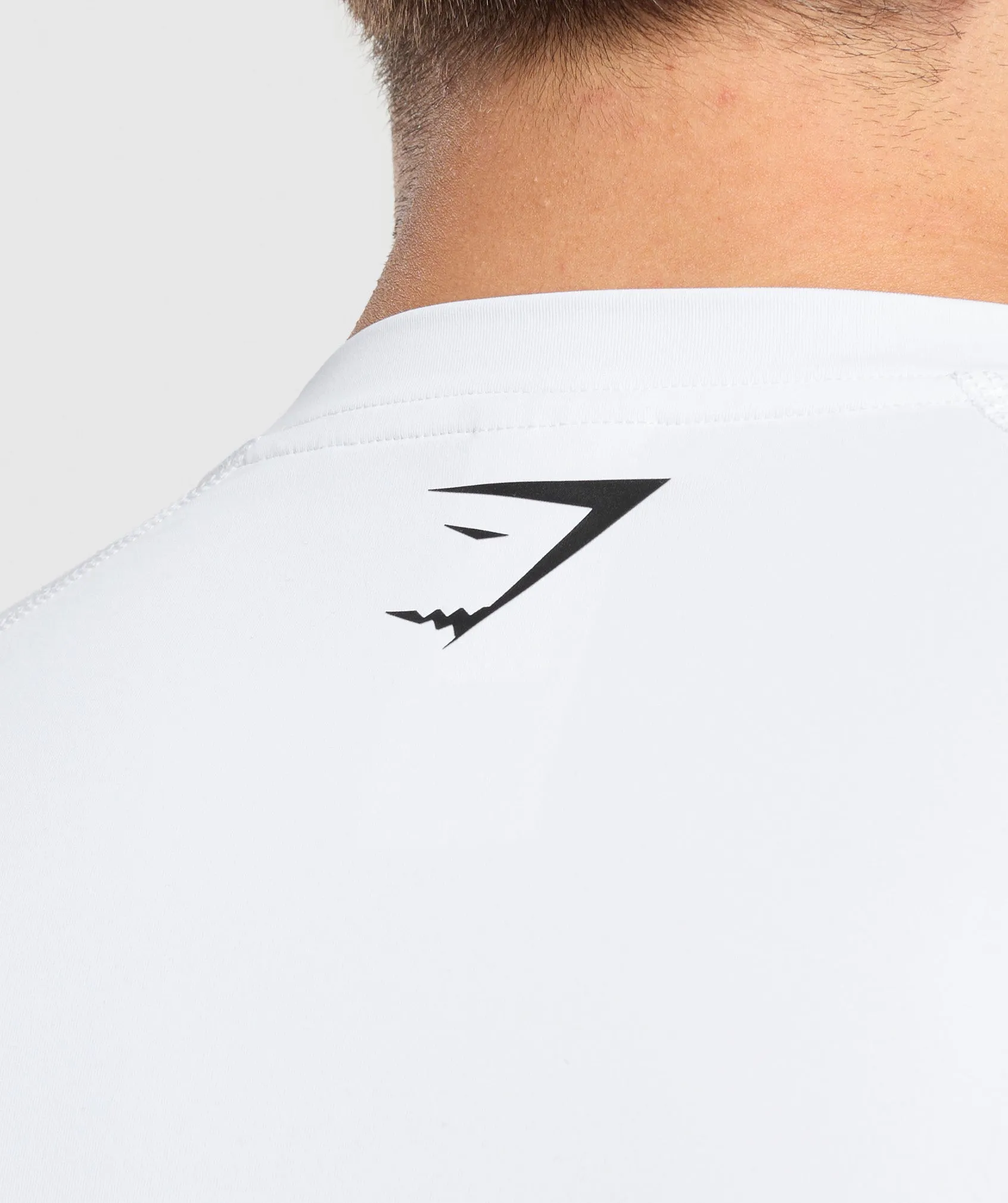 Gymshark Graphic Baselayer T-Shirt - White