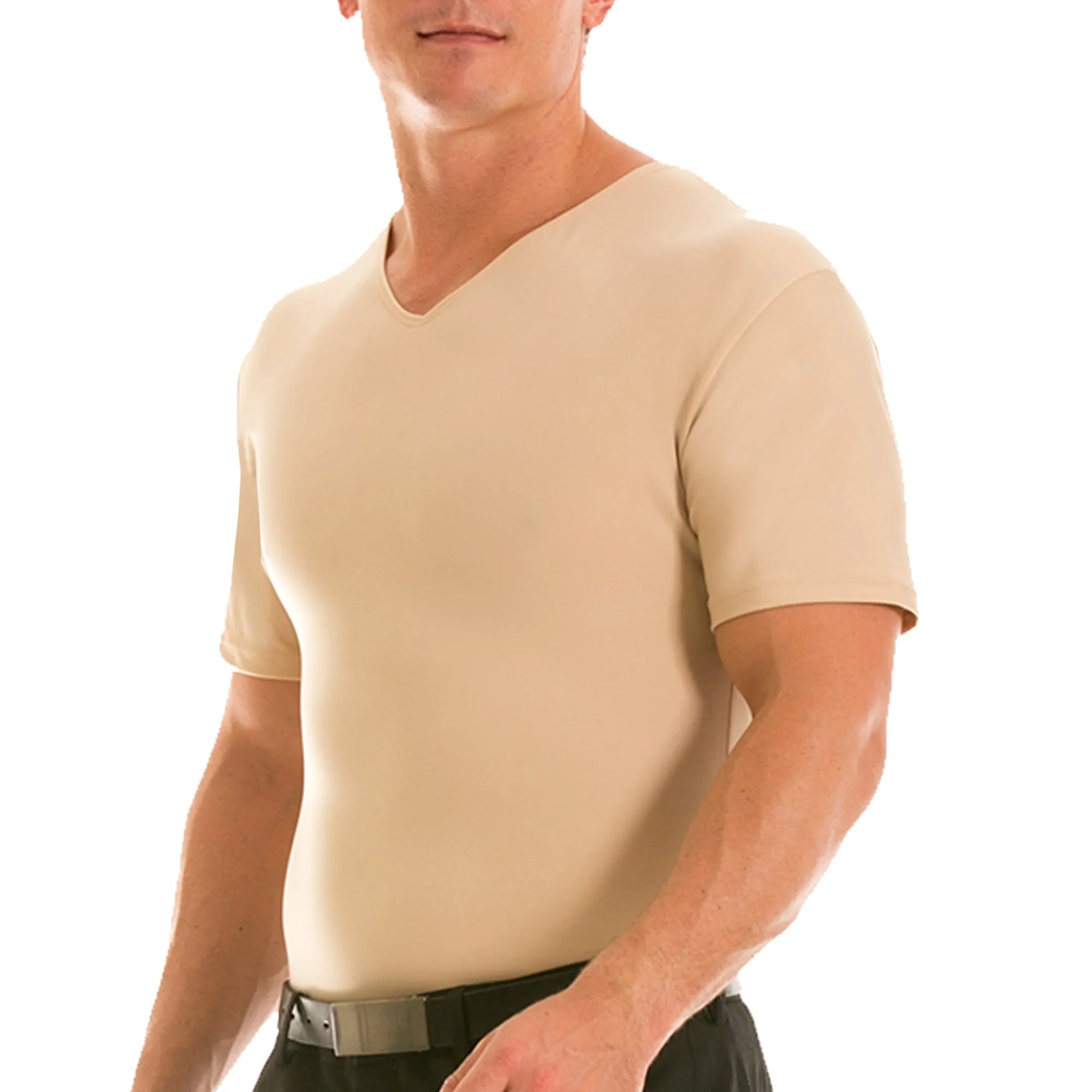 Insta Slim Compression V-Neck Shirt VS0001