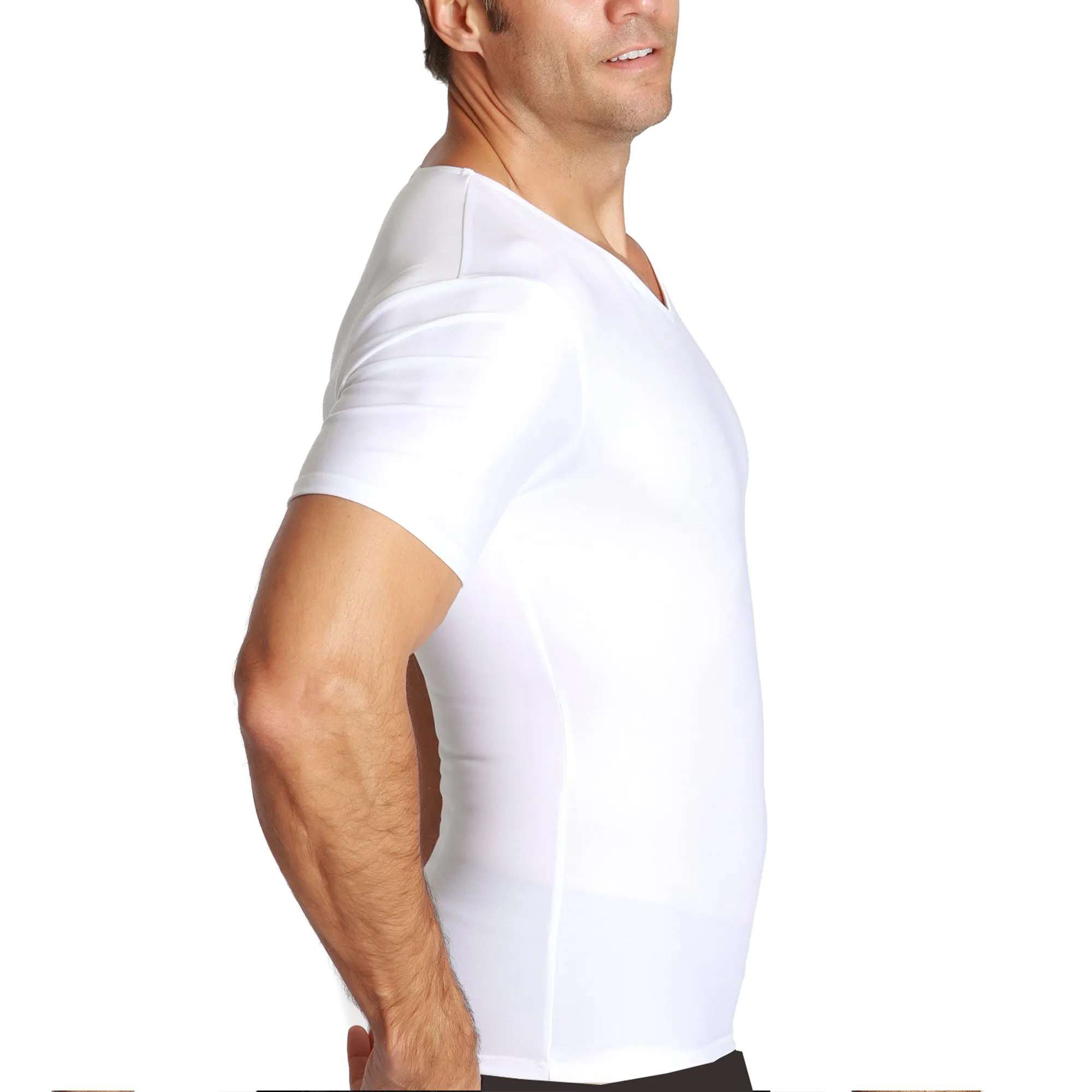 Insta Slim Compression V-Neck Shirt VS0001