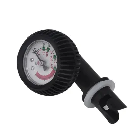 Nylon Inflatable Boat Air Pressure Gauge Barometer Suitable for Kayak Raft Black