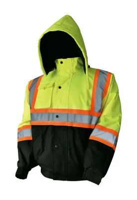 Premium Insulated High Visibility Rain Reflective Jacket