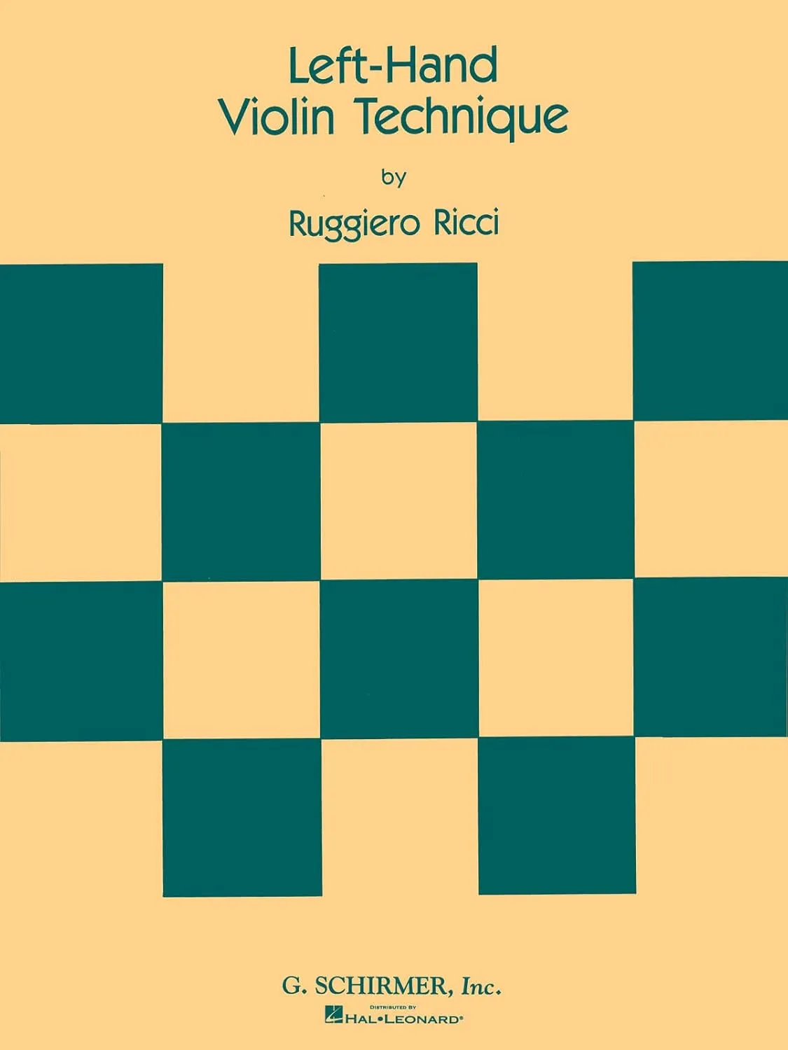 Ruggiero Ricci: Left Hand Violin Technique. Partitions pour Violon Sheet music