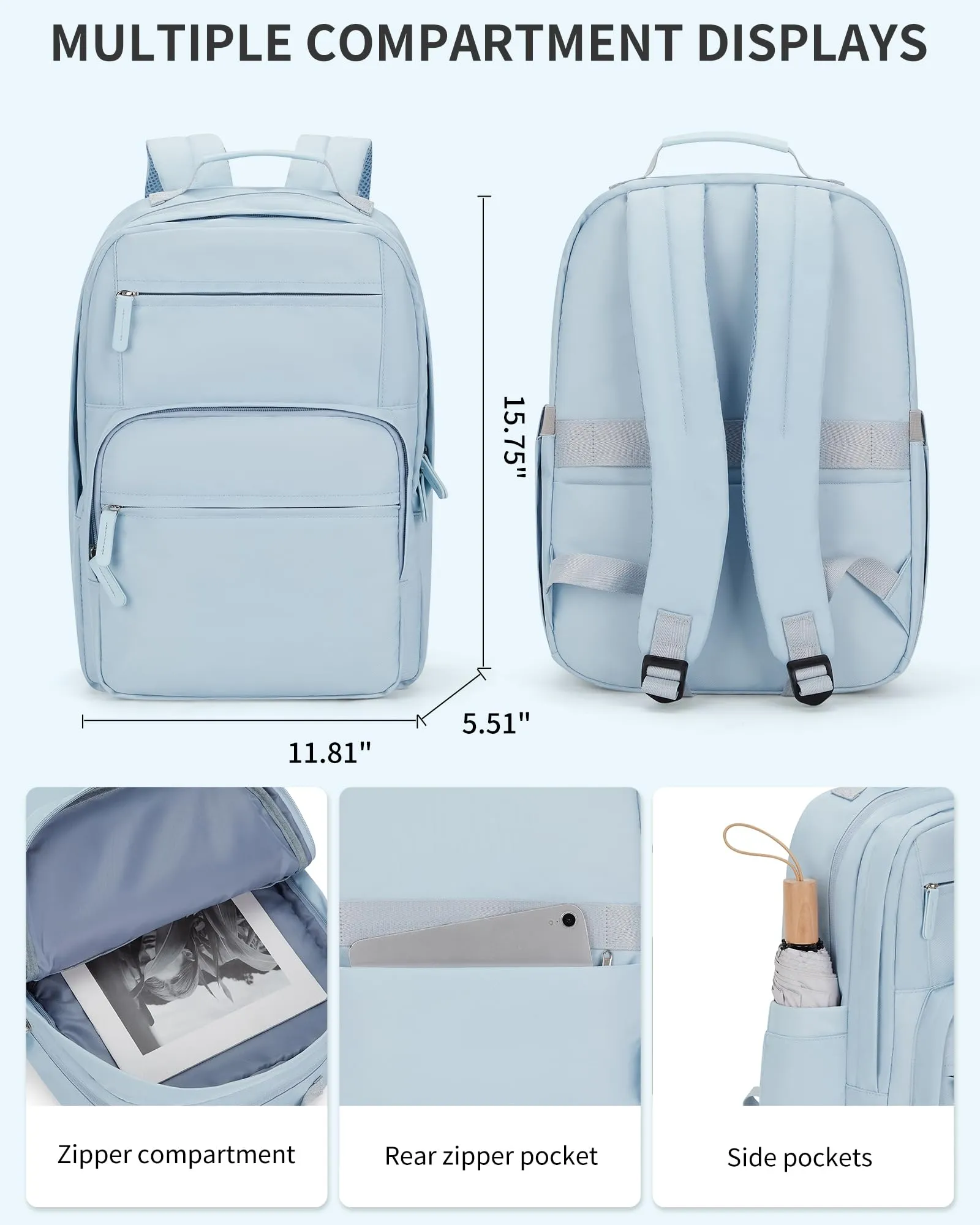 School backpack Backpack with laptop compartment Daypacks Waterproof backpack