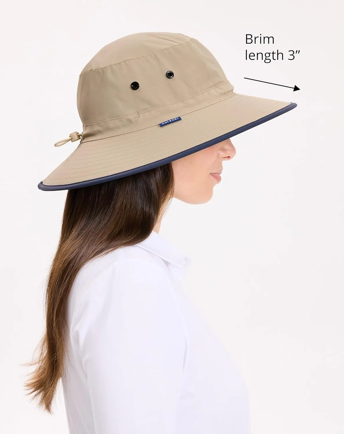 Solbari Unisex Traveler Broad Brim Sun Hat UPF 50 , Ultimate UV Protection, Lightweight & Breathable, Packable Travel Hat