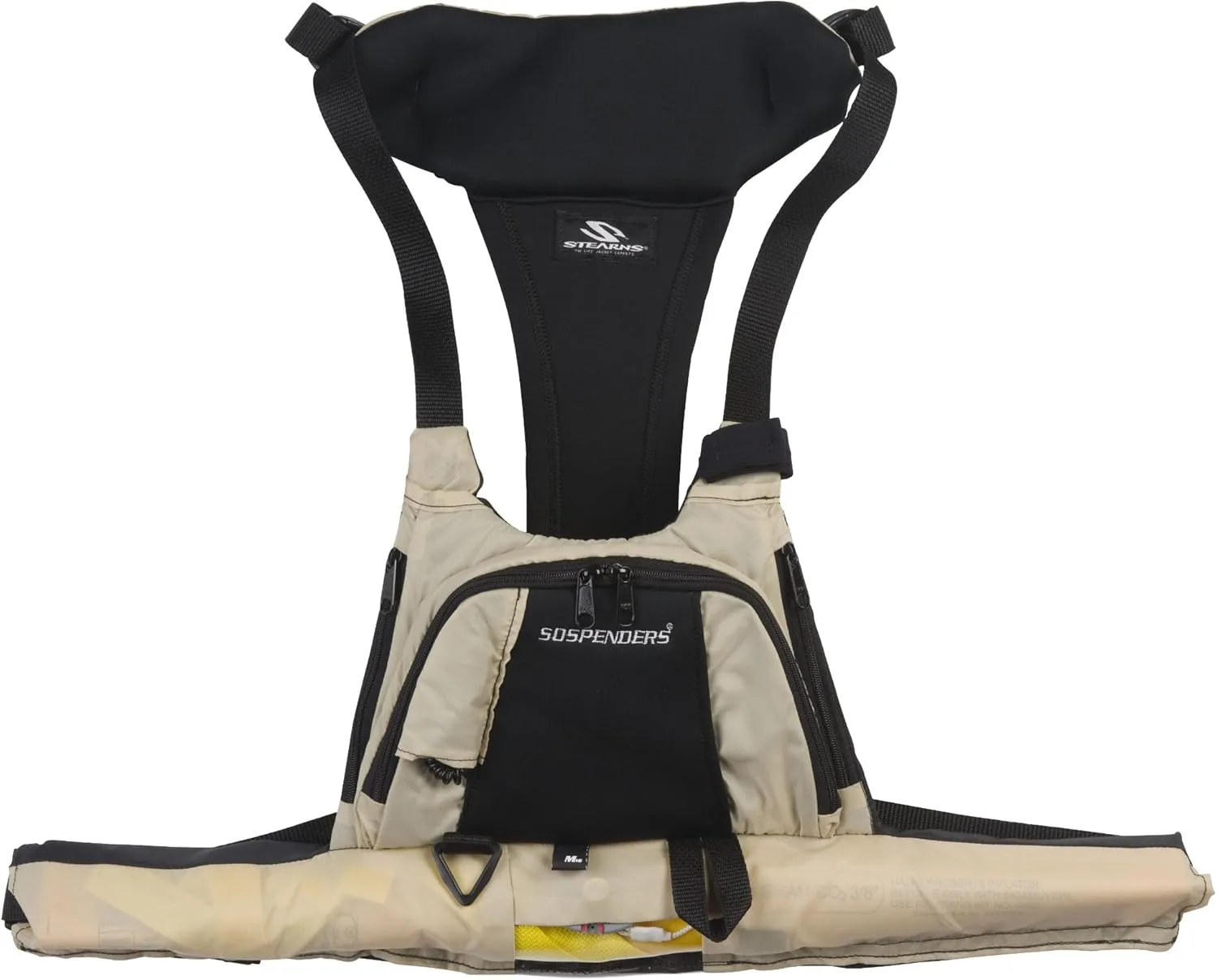 STEARNS Suspenders Manually Inflatable Sportsman's Chest Pack