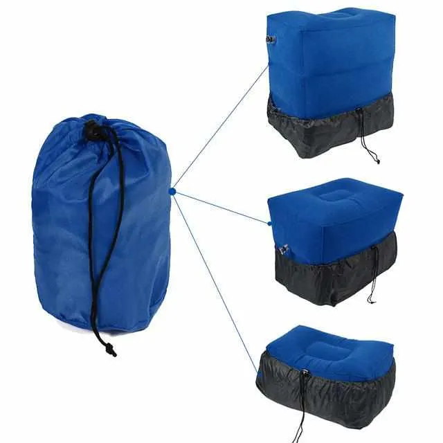 The Most Diverse & Innovative Inflatable Travel Neck Pillow and Footrest