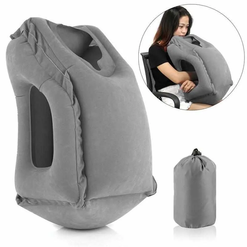 The Most Diverse & Innovative Inflatable Travel Neck Pillow and Footrest