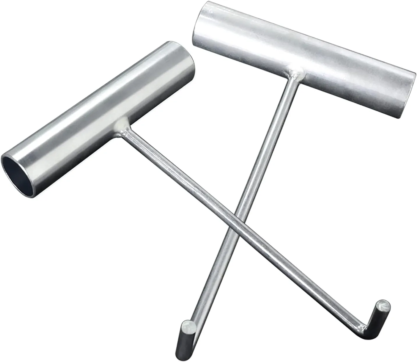 Trampoline Spring Tool 2 Pack Spring Puller Tool Trampoline T-Hook Puller for Springs