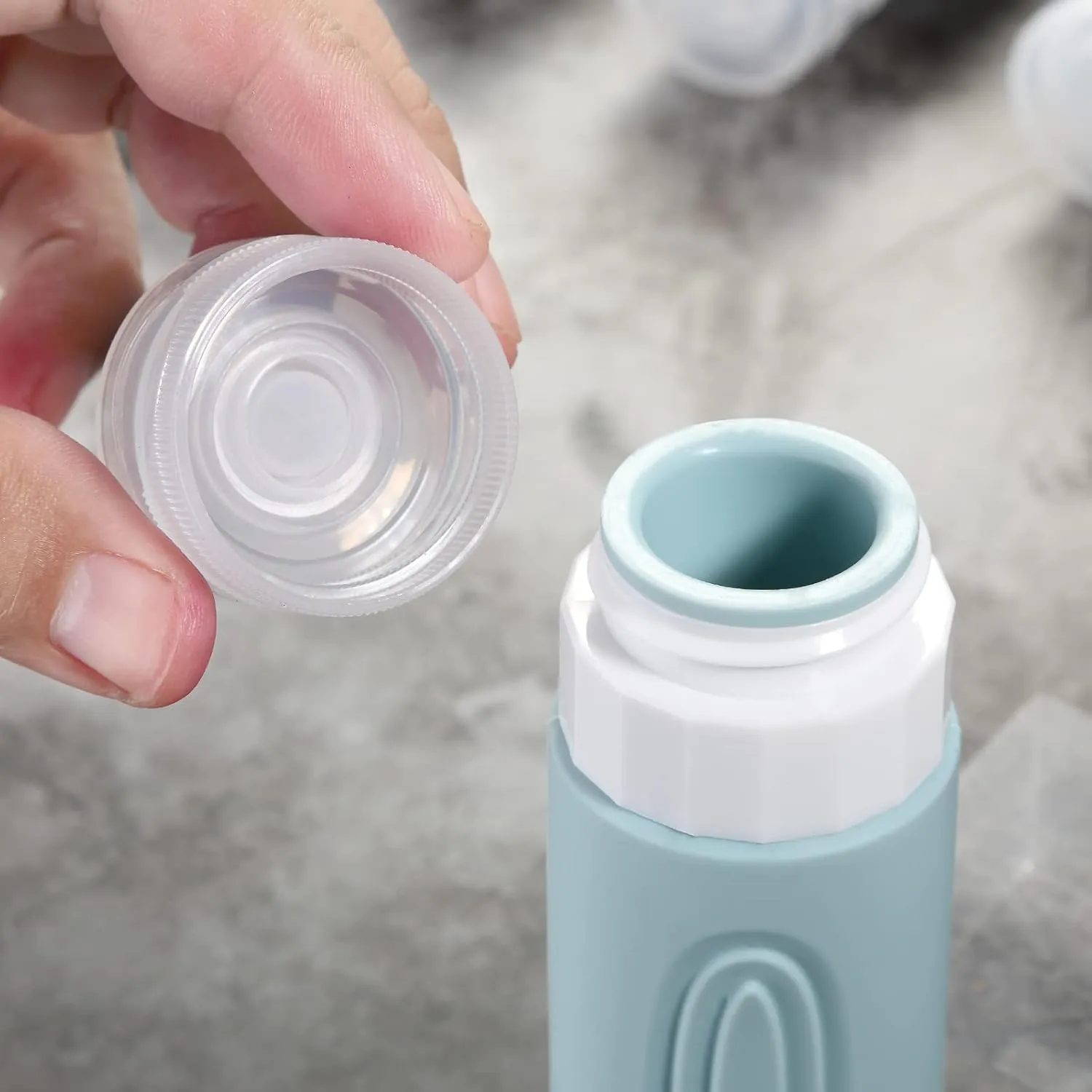 Travel Bottles for Toiletries, Tsa Approved 3oz Travel Size Containers BPA Free Leak Proof Refillable Liquid Silicone Squeezable Travel Accessories for Shampoo Conditioner Lotion (4 Pack)