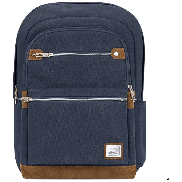 Travelon Anti-Theft Heritage Backpack Blue - Open Box - (Without Original Box)