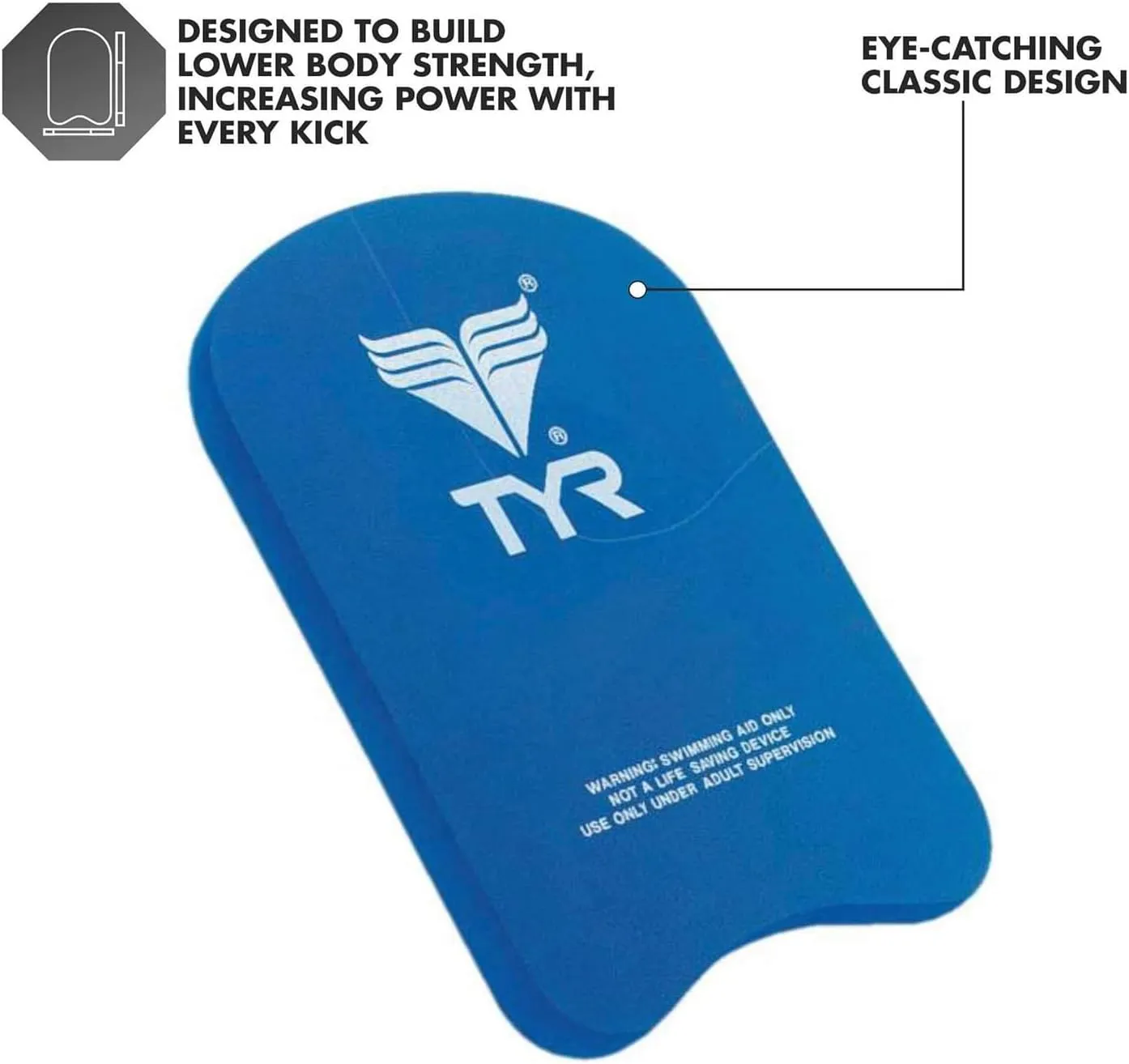 TYR Kids Kickboard for Swim Training