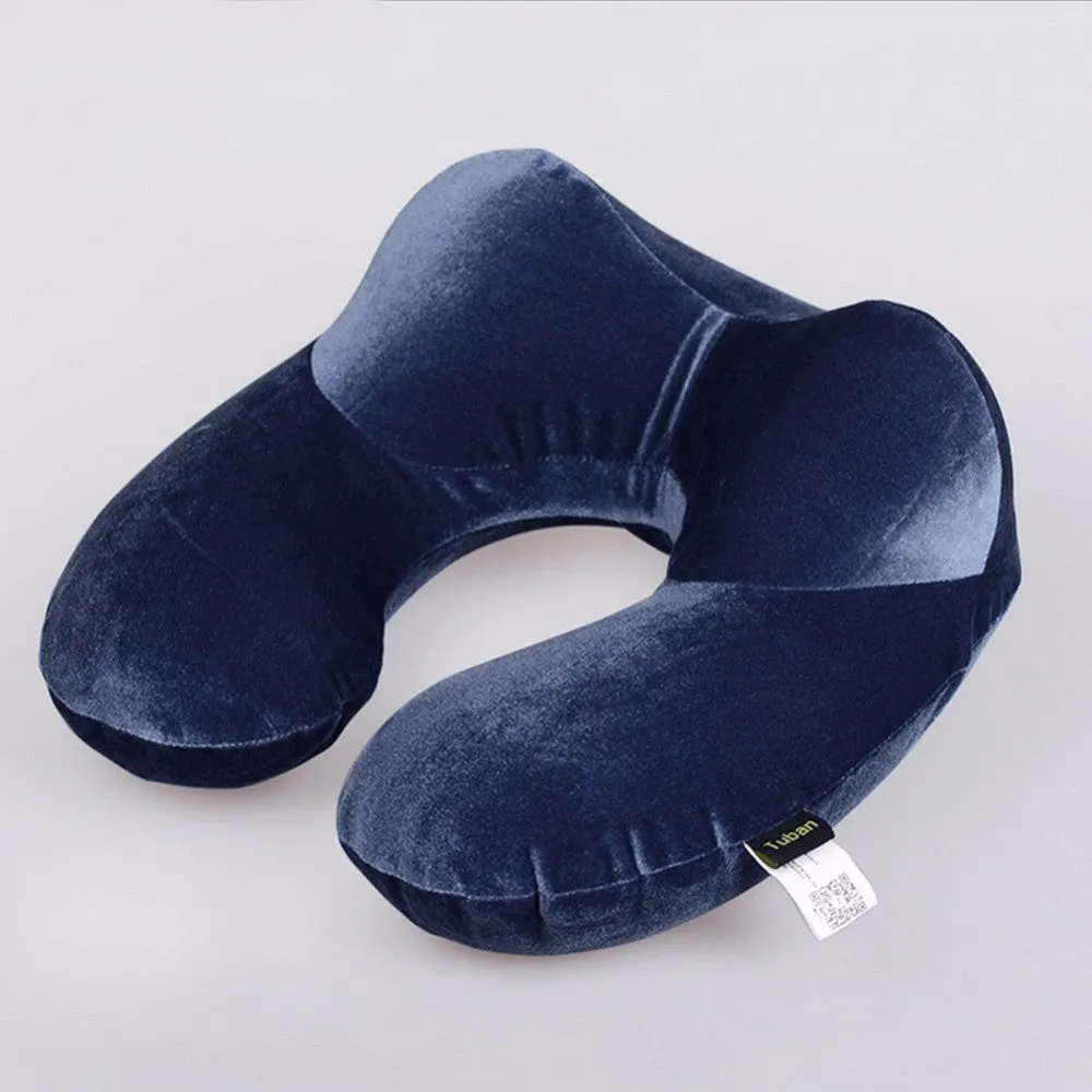 U-Shape nflatable Neck Pillow Travel Accessories