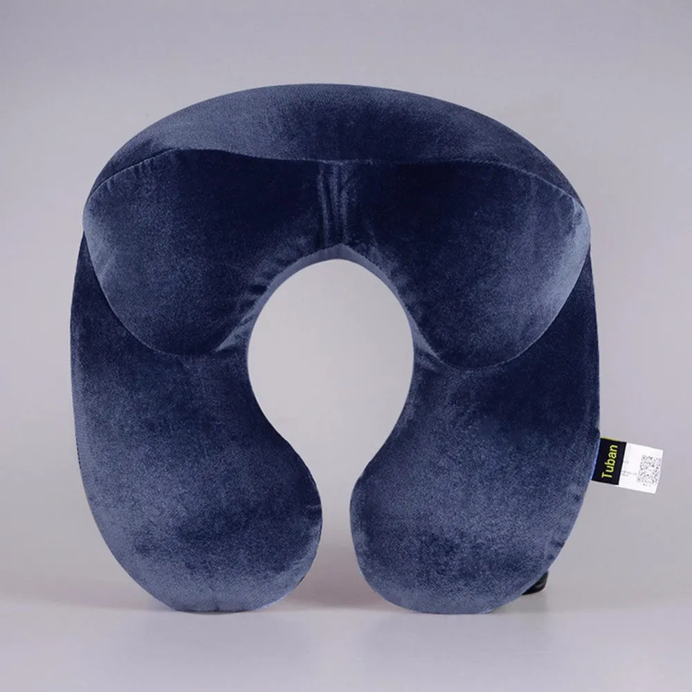 U-Shape nflatable Neck Pillow Travel Accessories