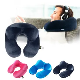 U-Shape nflatable Neck Pillow Travel Accessories